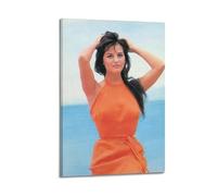 OESYSETCO Claudia Cardinale Famous Actresses Actresses Art Poster Poster Decorative Painting Canvas Wall Posters And Art Picture Print Modern Family Bedroom Decor Posters 24x36inch(60x90cm)