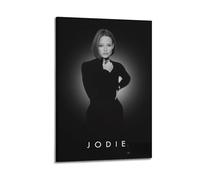 OESYSETCO Jodie Foster Poster Poster Decorative Painting Canvas Wall Posters And Art Picture Print Modern Family Bedroom Decor Posters 24x36inch(60x90cm)