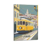 OESYSETCO Lisbon Poster Poster Decorative Painting Canvas Wall Posters And Art Picture Print Modern Family Bedroom Decor Posters 20x30inch(50x75cm)