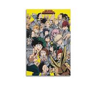 OESYSETCO My Hero Academy Poster Poster Decorative Painting Canvas Wall Posters And Art Picture Print Modern Family Bedroom Decor Posters 24x36inch(60x90cm)