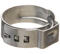 Oetiker 16700017 Stepless Ear Clamp, One Ear, 7 mm Band Width, Clamp ID Range 14.5 mm (Closed) - 17 mm (Open) (Pack of 100)