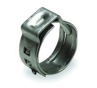 Oetiker 16700035 Stepless Ear Clamp, One Ear, 7 mm Band Width, Clamp ID Range 25.4 mm (Closed) - 28.6 mm (Open) (Pack of 100)