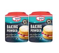 Oetker Baking Powder 170g (Pack of 2) | Double Pack for Perfect Baking | Leavening Agent | Essential for Cakes, Muffins, and Pastries