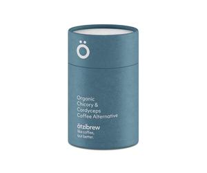 ötzibrew Organic Coffee Alternative Chicory & Cordyceps Dark Roast Original Recipe - Rich in Prebiotics and Antioxidants 65+ Servings Caffeine-Free Vegan Dairy & Gluten Free (200g)