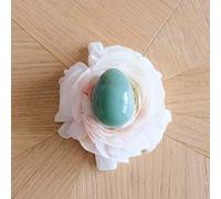 oeufs-de-yoni. com Kegel Egg in Aventurine Large - No Holes
