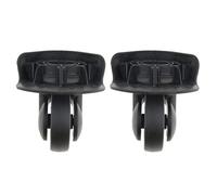 OEUVREBY 1 Pair Universal Swivel Luggage Suitcase Wheel Replacement Caster A65-Size S
