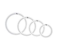 OEUVREBY 4x Dampening Drum Mute Rings Drum Parts Accs Sturdy Practical Portable 16in 14in 13in 12in Style A