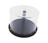OEUVREBY CD DVD Storage Units Box Bucket Accessories Waterproof Dustproof 5.4x3.3inch