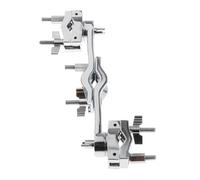 OEUVREBY Drum Rack Clamp Hardware Practical for Jazz Drum Musical Instrument Fittings Silver Style A