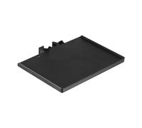 OEUVREBY Microphone Stand Tray Holder Sturdy Clamp on Utility Shelf for Karaoke Stage L