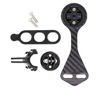 OEUVREBY Out Front Mount for Bike GPS Computer Cycling MTB Stem Holder Camera Bracket Carbon Fiber Length 120 mm