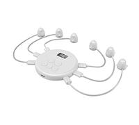 OEUVREBY Phone Auto Tapper 62 Speed Simulated Finger Clicking for Keep Screen Alive White 6 Head