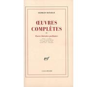 Complete Works 4: Various Stories, Poems, Fragments, Drafts – Gallimard