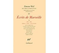 OEuvres complètes (Tome 4 Volume 2)-Écrits de Marseille (1941-1942)) (Hors série Connaissance): Écrits de Marseille (1941-1942) 2