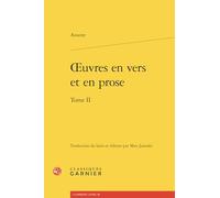oeuvres en vers et en prose (Tome II)