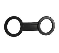 Oewnvmd 8 Pieces Scuba Diving Dive Snorkeling Silicone Snorkel Mask Strap Keeper Holder Clips Retainer Attachment Gear Spare Part Accessories Black