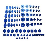 Oewnvmd 90 Pcs Puller Tabs Paintless Dent Repair Tabs Glue Pulling Tabs Kit for Small Dent