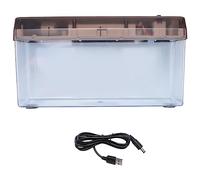 Oewnvmd USB Electric Dual Paper Shredder Desktop Mini Financial Bill A4 Paper Shredder Paper Cutter for Home Office