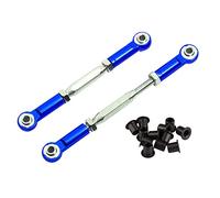 Oewwthy 12Pcs Steering Pivot Bushing C-Hub Bushings with 2Pcs Steering Linkage Pull Rod for 1/10 RC Car