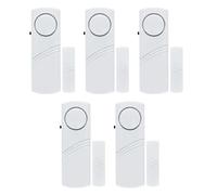 Oewwthy 5Set/Lot Wireless Burglar Alarm Smart Home Security Protection Door Window Alarm
