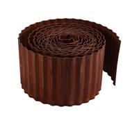 Oewwthy 6 Inch X 20 FT Lawn Edging Borders Corrugated Galvanized Garden Edging Border Landscape Edging for Vegetables Raised Bed