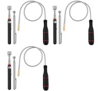 Oewwthy 9 Pack Magnetic Pickup Tool- Extendable Magnet, Telescopic Magnetic Pick-Up Tool, Bendable Flexible Magnetic Pickup Tool