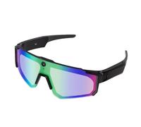 Oewwthy AI Smart Glasses 8MP Camera Bluetooth Call Translation Functionality Polarized Sunglasses Cycling Driving Anti-Glare IP54 Protection Goggles A