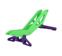 Oewwthy Bicycle Stand Universal Floor Bicycle Stands Adjustable Wheelie Bike Display Shelf for Indoor Outdoor Green+