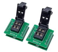 Oewwthy Burning Seat C Programmer Adapter(2Pcs) for SOT23-6L for SOT23 to DIP6 Chip Test Socket Adapter Easy Installation