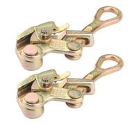 Oewwthy Cable Grip 2 PCS Steel for Wire Puller 1 Ton(2210 Lb) Tool for Wire Rope, Fits 2.5-16mm Cables Load