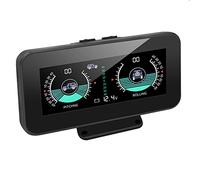Oewwthy GPS Smart Inclinometer Car Digital Display Tilt Pitch Angle Inclinometro Auto HUD Intelligent Slope Meter