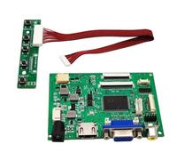 Oewwthy LCD Driver Board Firmware Free Control Board 40/50PIN Universal Program Free Control for 6.5 "7" 8 "9" 10.1 "LCD Panel