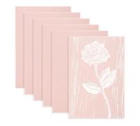Oewwthy Linoleum Blocks 6PCS 4"X6"Rubber Linocut Block Printing Kit forStamp Carving, forDIY Crafts