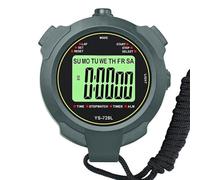 Oewwthy Professional Digital Handheld Pocket Stopwatch 30h Chronometer LCD Timer Stop Watch Sport Timing Tools