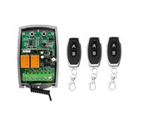 Oewwthy Tuya WiFi Smart Receiver 7-32V 2CH Garage Door Opener Remote Control 433MHz Transmitter Controller Rolling Code