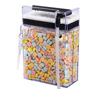 Oewwthy Wall Mounted Fish Tank Filter Box Clear Dry and Wet Separation Aquarium Drip Overflow Aquarium Filter Accessories 1101