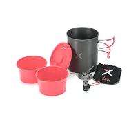 OEX Compact and Lightweight Kuju Micro Stove Set, Gas Stove for Camping, Ideal for Backpacking and Expeditions