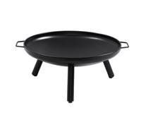 OEX Hi-Gear Vega Fire Pit Pan With Stainless Steel Construction, Outdoor Cooking