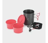 OEX Kuju Micro Stove Set, Silver One Size