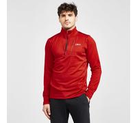 Men's Basalt Alpine Half Zip Top - Red, Red S