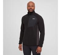 OEX Men's Braewick Half Zip Fleece, Black S