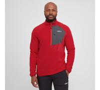 Oex Men's Braewick Half Zip Fleece - Red, Red