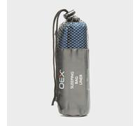 OEX Silk Rectangle Sleeping Bag Liner, Navy One Size