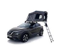OEX Vertex Lite Solo Rooftop Tent, 1 Man, Quick & Easy to Pitch | Integrated Foam Mattress & Foldaway Ladder, Darkened Bedroom, Panoramic Windows, High Compatibility, 6000mm HH