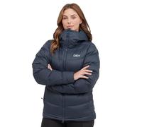 OEX Women’s Resilience Down Jacket with Premium 90/10 Duck Down & Adjustable Hood, Highly Water Resistant, Windproof & Durable Winter Coat (UK, Numeric, 8, Regular, Regular, Grey)