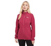 OEX Women's Ardmore Full Zip Fleece with 3 Zipped Pockets, Warm & Lightweight Midlayer, Active Fit, 100% Recycled Material, Ideal for Walking & Hiking (UK, Numeric, 18, Regular, Regular, Pink)