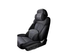 OEXRIG Car Seat Covers For MG 4 For Mulan 5 ZS HS Car Seat Covers Suede+Leather Auto Interior Accessories(Color 9)