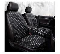 OEXRIG Car Seat Covers For SEAT All Car Models For Leon For Arona For Ateca For Tarraco For Ibiza For Alhambra Pu Leather Seat Cover Cushion(Black White 2 Seat)