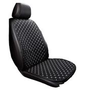 OEXRIG Car Seat Covers For SEAT All Car Models For Leon For Arona For Ateca For Tarraco For Ibiza For Alhambra Pu Leather Seat Cover Cushion(Black White 1 Seat)