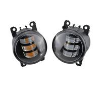 OEXRIG Front Fog Light For Fiat For 500 For Panda For Sedici For Punto For Evo LED Fog Light Car Front Bumper Fog Lamp DRL H11 12V Fog Lamp Assembly(Common Yellow Light)